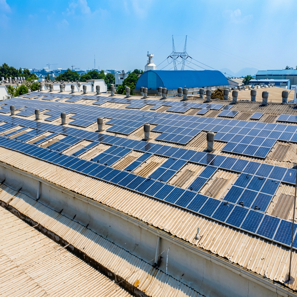 Hadapsar Industrial - 1041 KWp